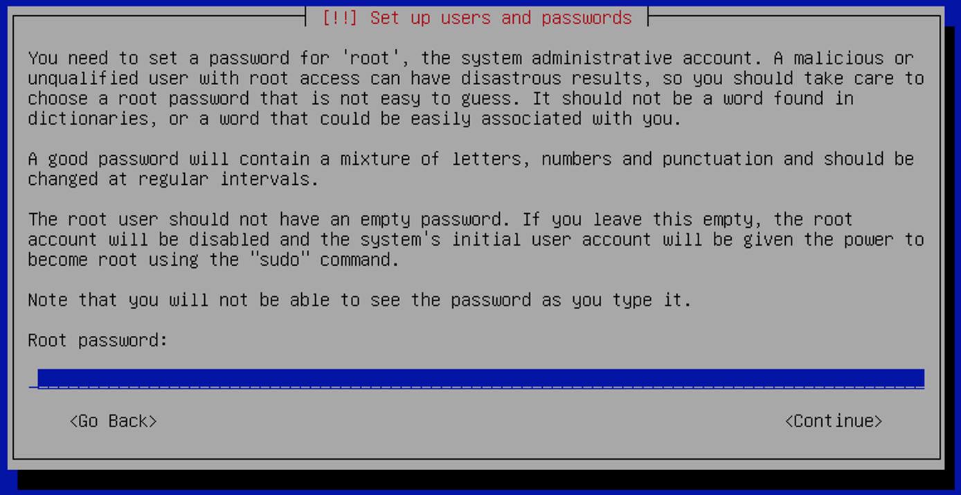 Debian 8 Root Password Setting Debian 8 Root Password Setting