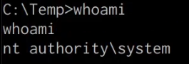 whoami output whoami output